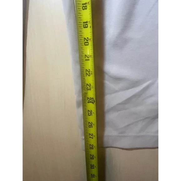 Athleta Wide Leg Pants Light Beige Athleisure Comfortable Size G - Picture 5 of 5